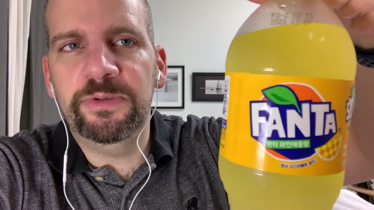 Fanta Pineapple Taste Test | Korean Fanta Taste Test | Obscure Cola