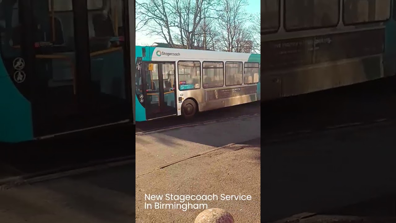 Stagecoach Bus Service in Birmingham New Service #busspotting