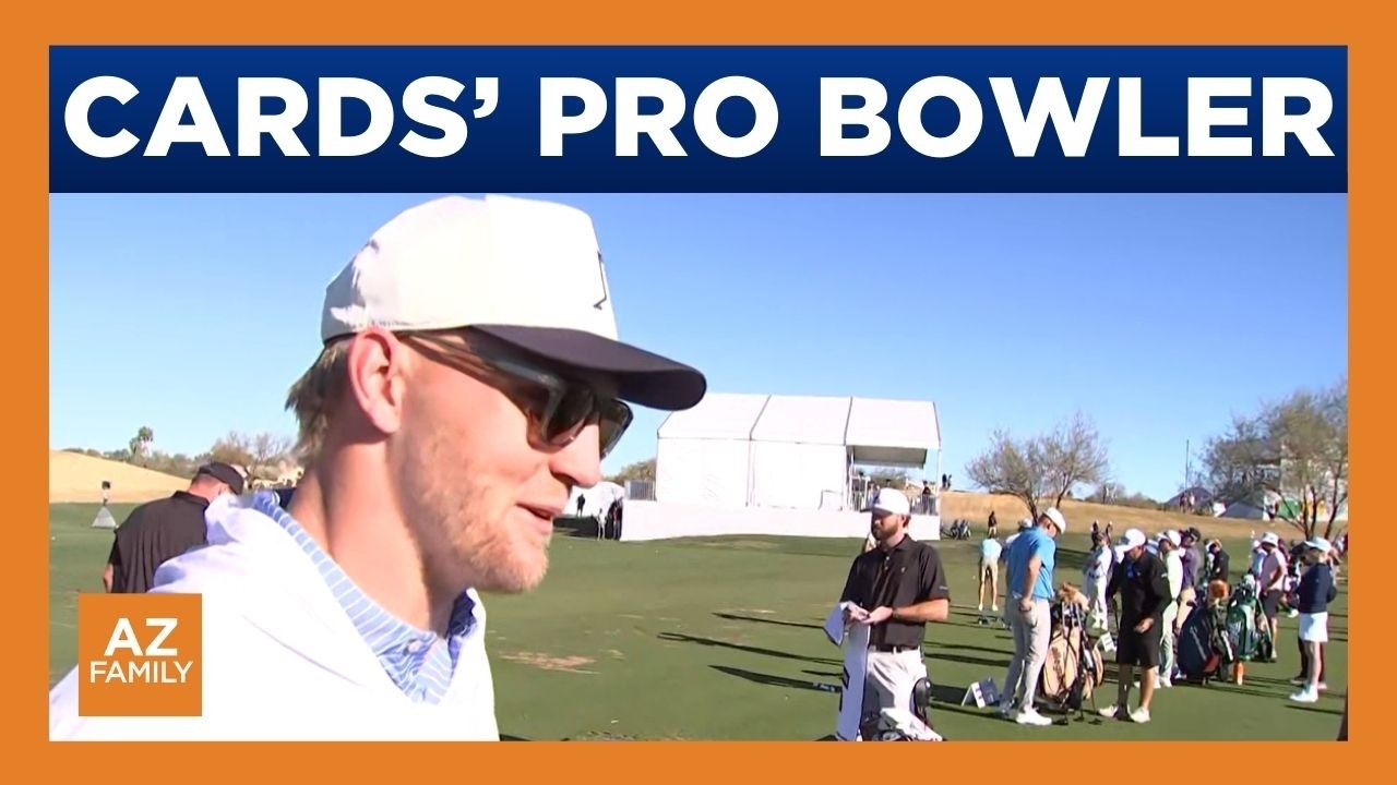 Cardinals star Trey McBride tee's off at WM Phoenix Open Pro-Am