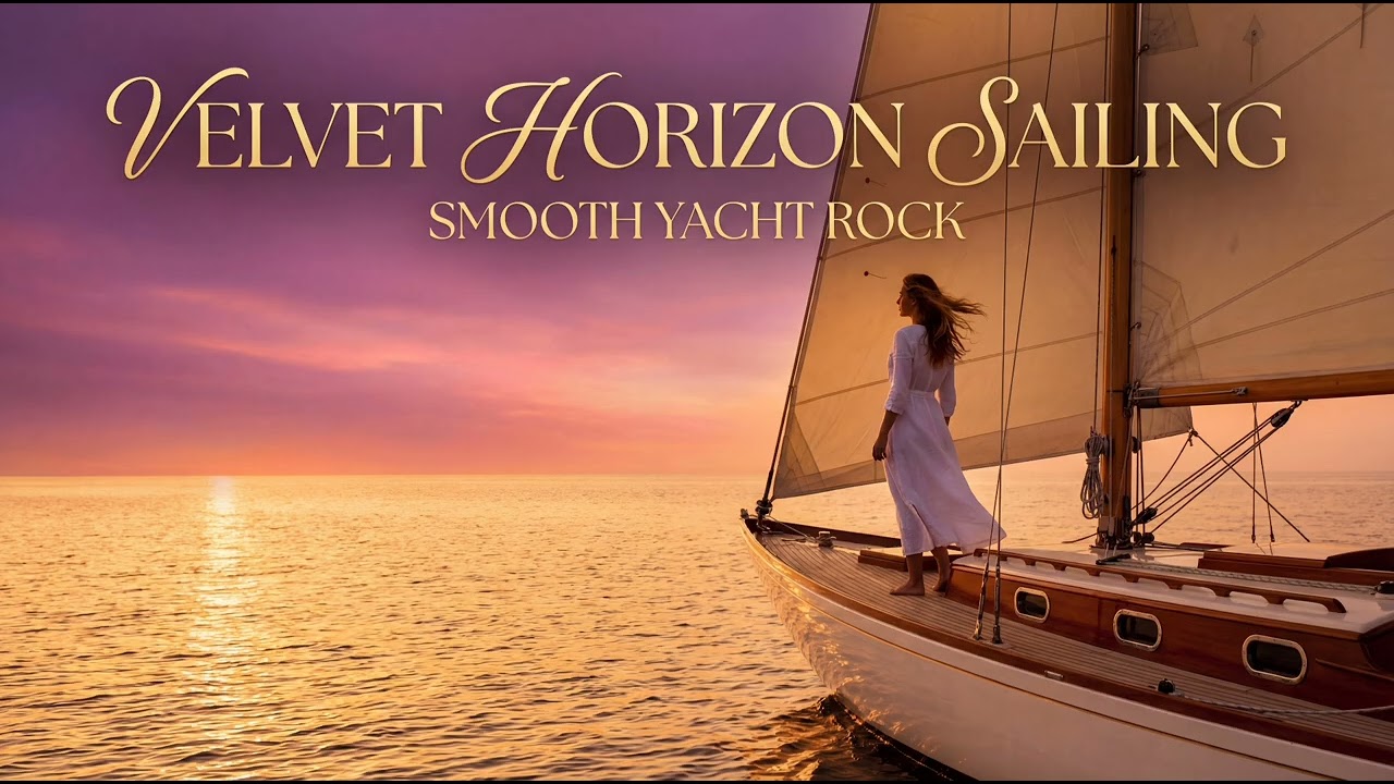 Velvet Horizon Sailing 🌅 Smooth Yacht Rock Sunset | Luxury Sailing Vibes