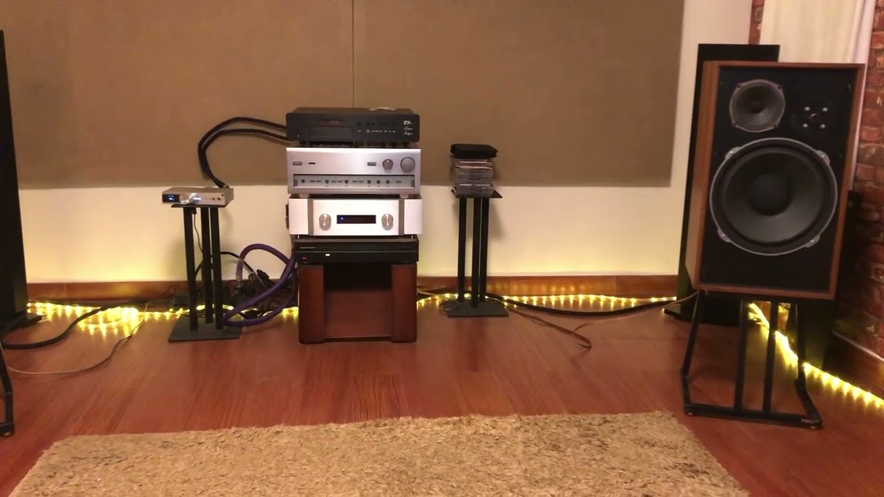 YAMAHA AX-1050 + WHARFEDALE DOVEDALE 3