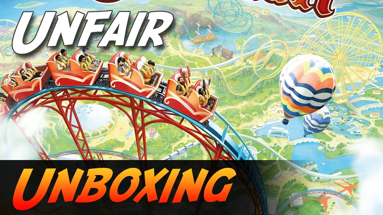 Unfair - Brettspiel Unboxing (Corax Games)