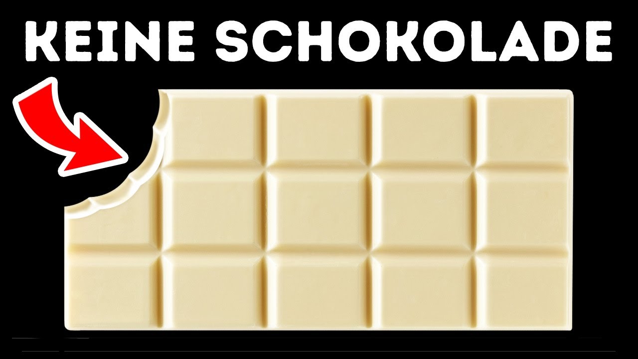 Weiße Schokolade ist keine echte Schokolade + 37 Fakten, über die du staunen wirst