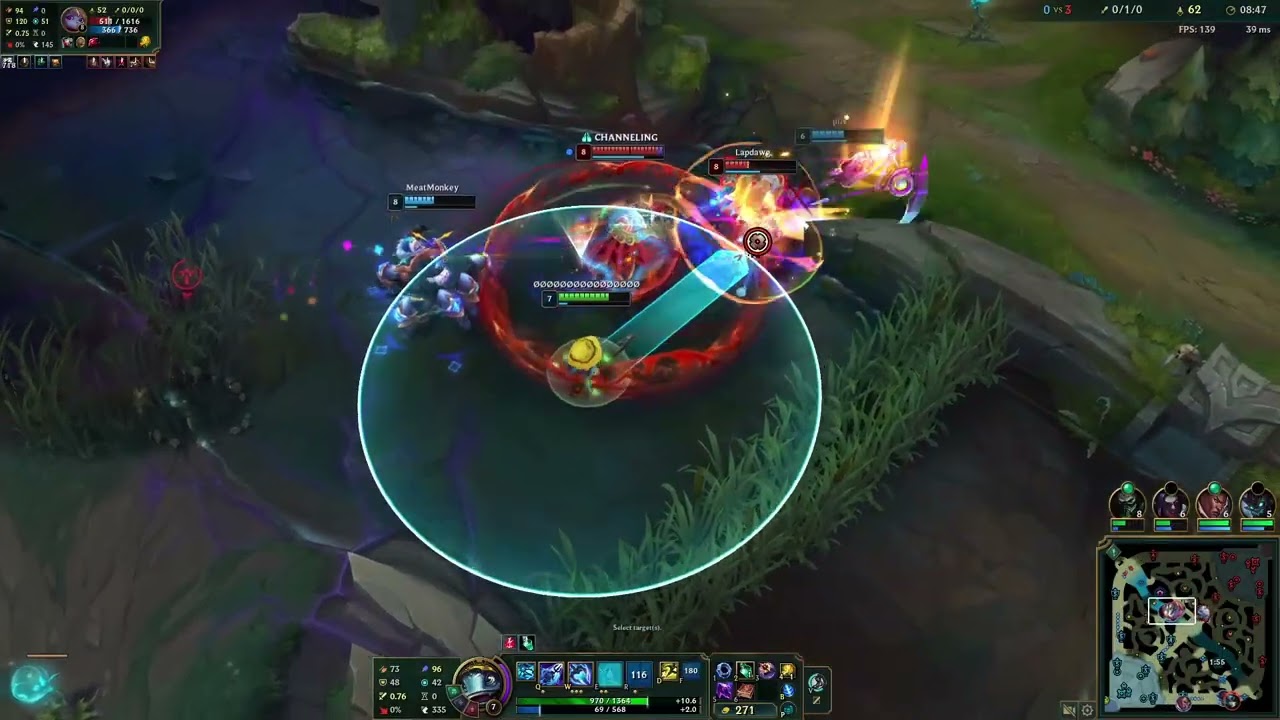 G2 Fizz vs Galio Win KDA: 6/7/10 2/18/26