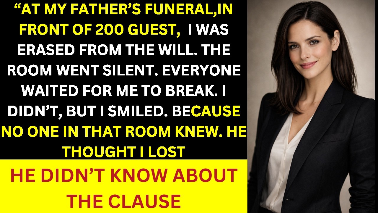 My Billionaire Father Cut Me Out of the Will...But forgot one vital detail