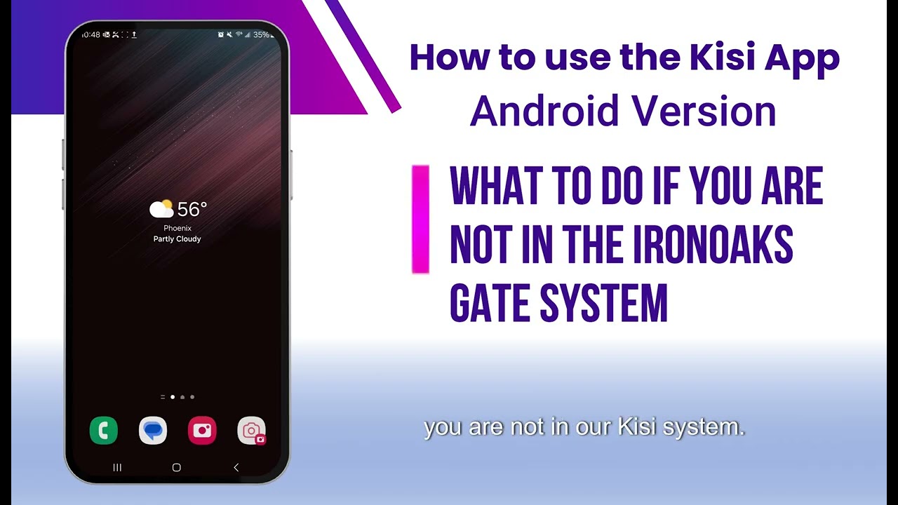How to use the Kisi App Updated