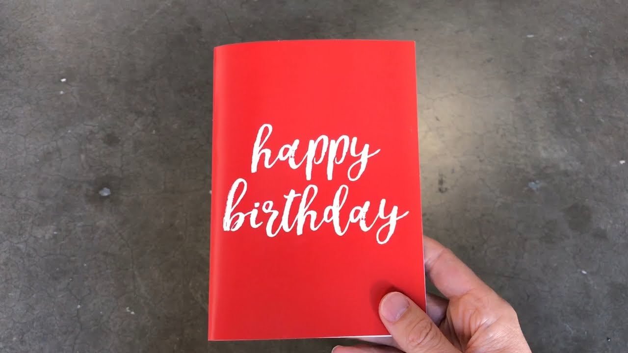 Endless Birthday Card