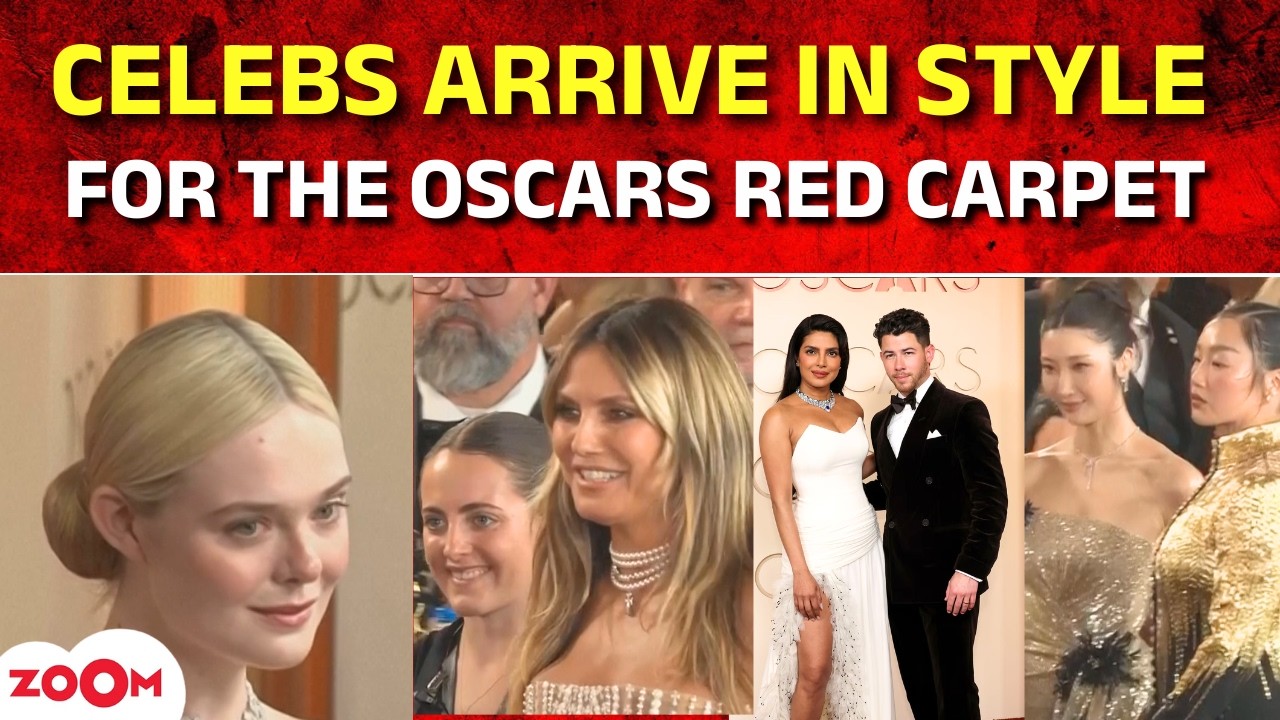 LIVE: Celebs Arrive in Style at Oscars Red Carpet | Hollywood Stars Shine at Academy Awards