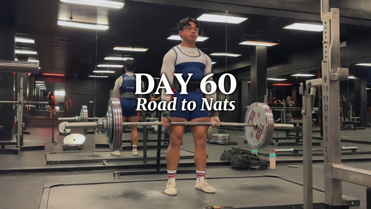 Powerlifting Vlog | Road to Nationals Day 60