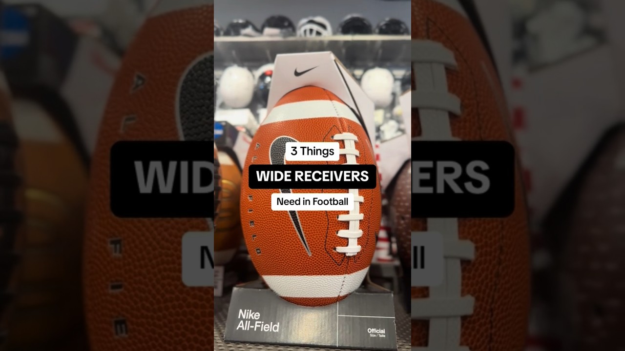 3 Things Every Wide Receiver Needs🏈 #widereceiver #football #footballplayer #wantagh