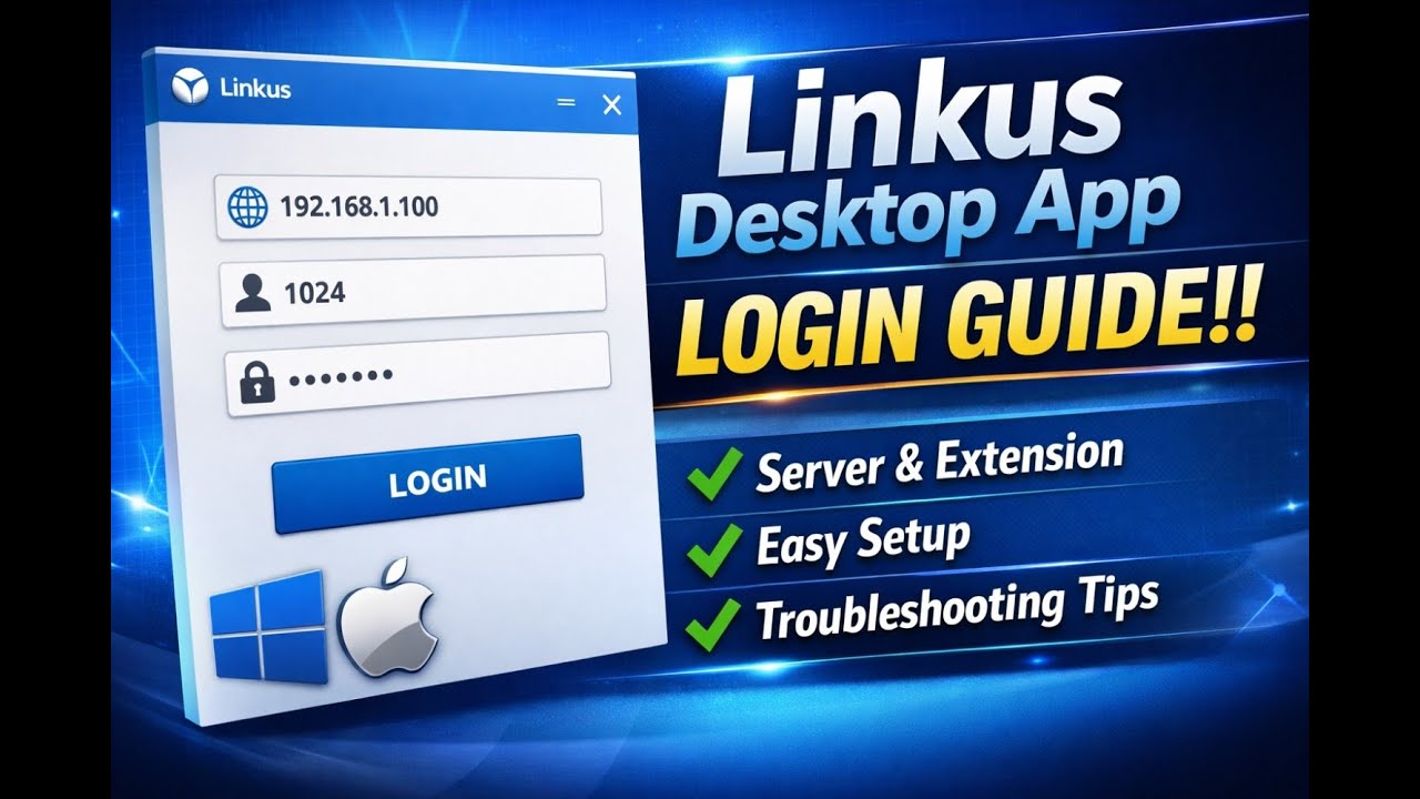How to login to Yeastar Linkus App