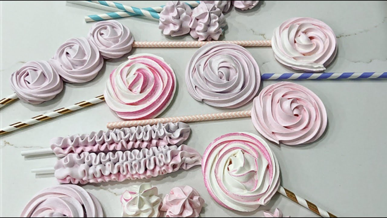 How to make Meringue pops | Cake decorating tutorials | Sugarella Sweets
