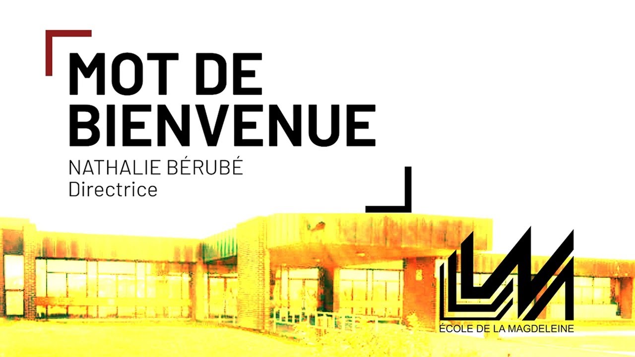 Direction - École de La Magdeleine