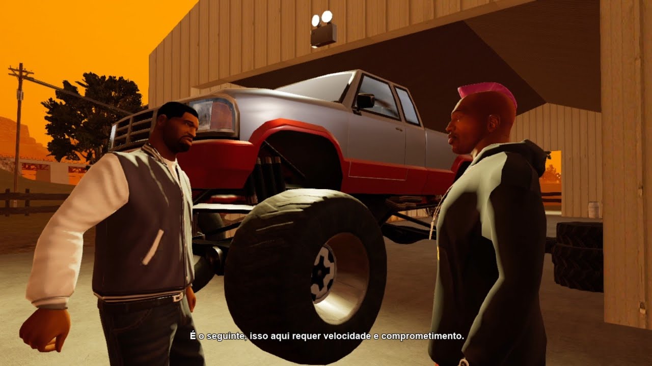 Fazendo missões no GTA San Andreas... Parte 2 😁😁😁