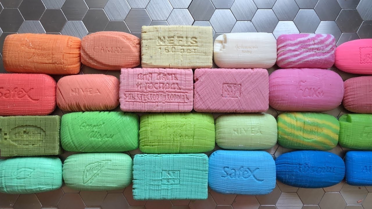 🧊 SOAP CUBES PERFECTLY CUT – Satisfying Geometry ASMR 📐✅