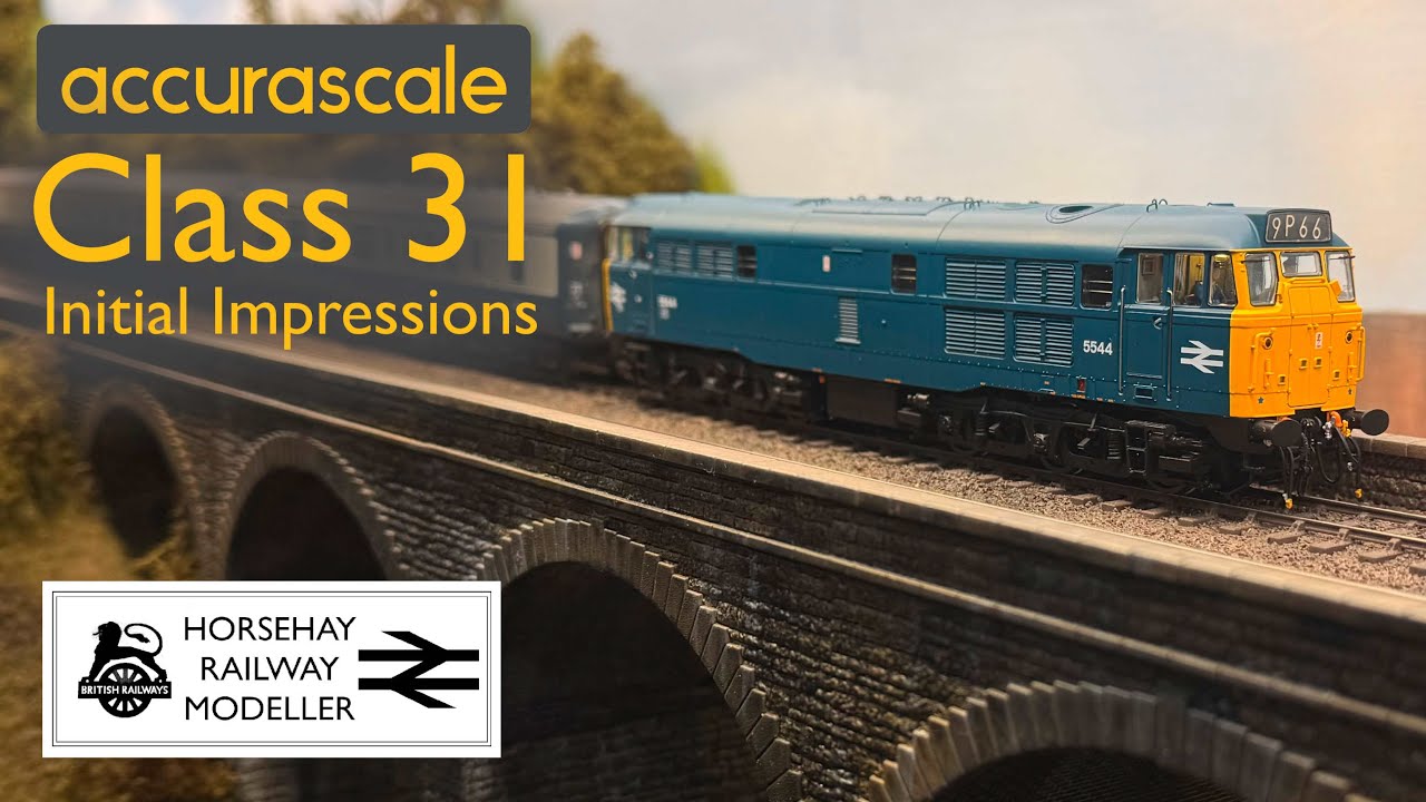 Звук Accurascale DCC, класс 31 — первоначальные впечатления, снятие корпуса и установка фигурок