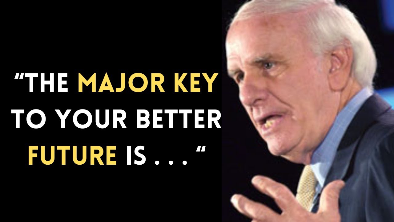 JIM ROHN QUOTES, KEY to have a successful life  GOAL SETTING | Jim Rohn Motivation. #quotes