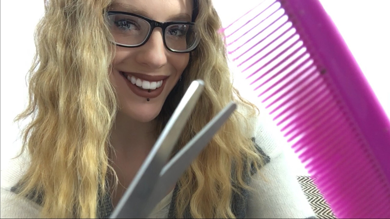 ASMR RELAXING HAIRCUT ROLEPLAY