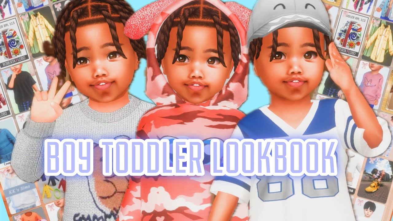 Best Sims 4 Toddler CC 2025 | Cute & Aesthetic Outfits Lookbook || link in description