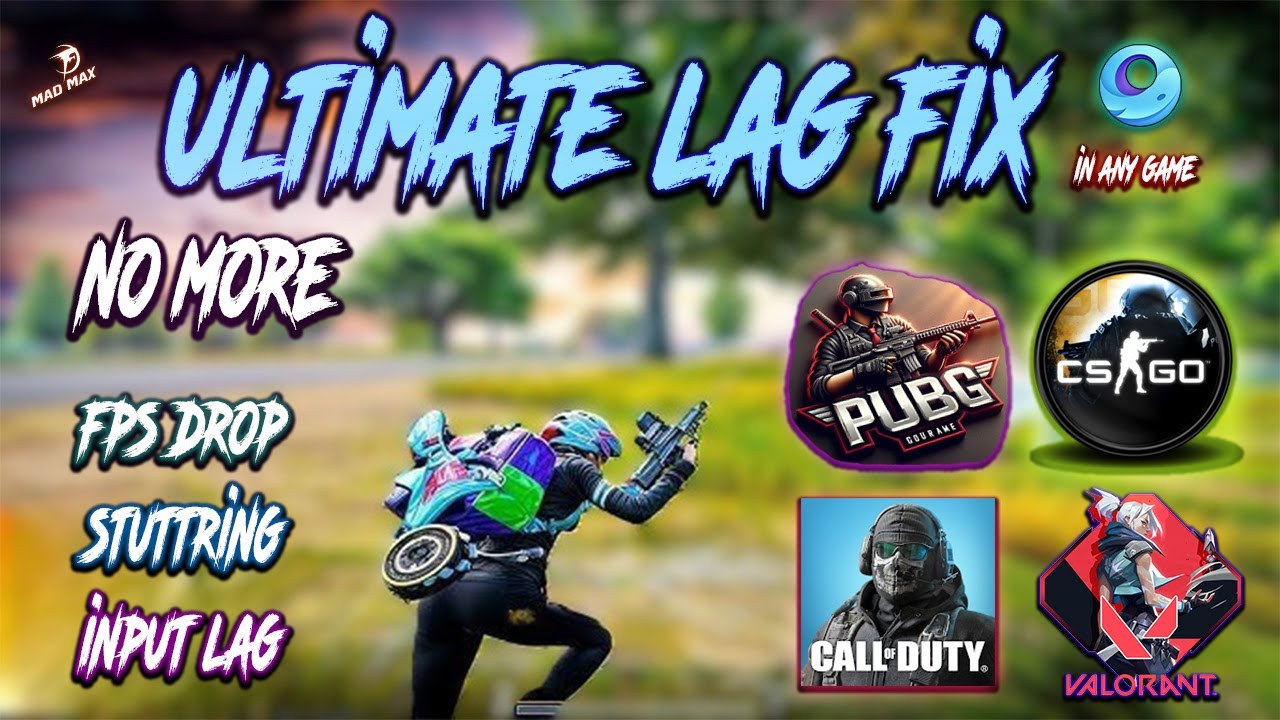 HOW TO ULTIMATE LAG FIX  FOR ANY ONLINE GAMES | PUBGMOBILE | VALORENT | CS GO | CALL OF DUTY | 2025