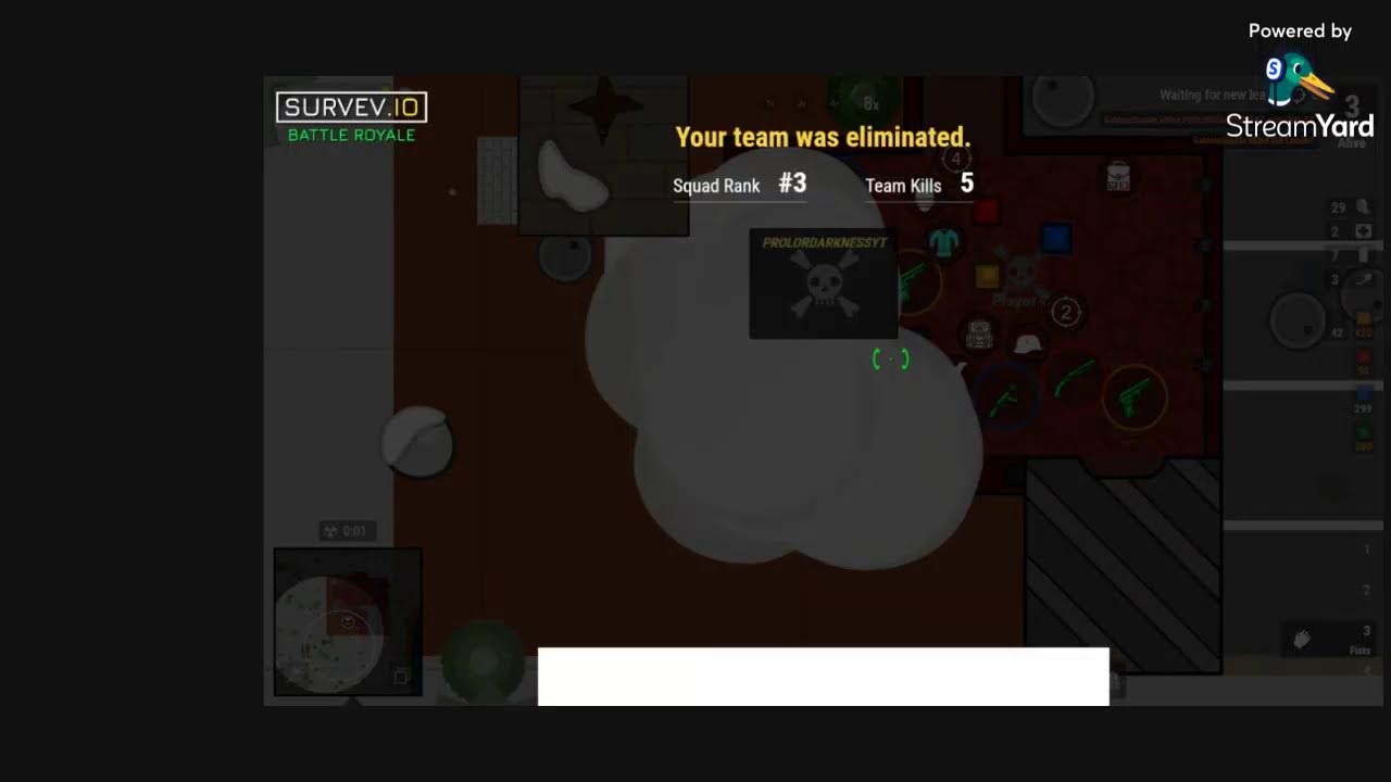 PLAYING MAROONED AND SNOW MODE SURVEV.IO