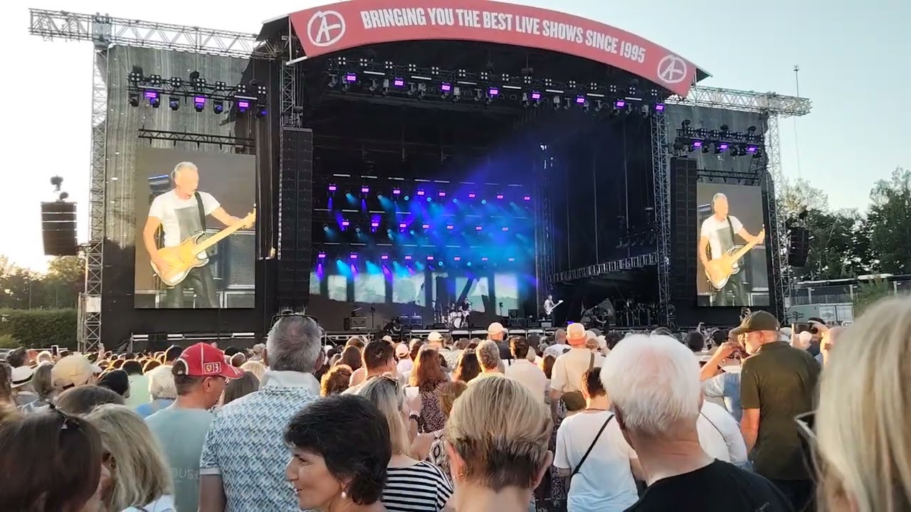 Sting Message in a bottle. Lux expo open air. 1 juillet 2025. Luxembourg 