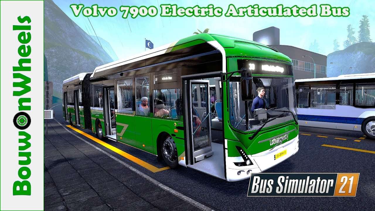 Bus Simulator 21 || Gameplay | Volvo 7900 Electric Articulated Bus