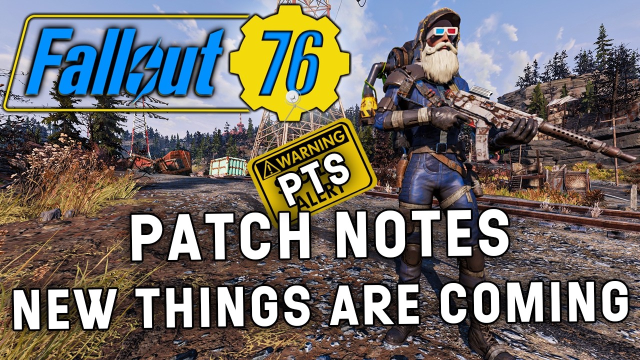 На тестовый сервер Fallout 76 только что вышло крупное обновление перед осенним патчем