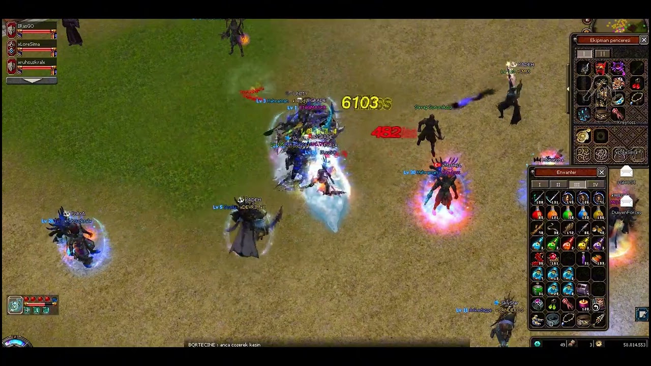 METİN2 TR NİNJA/RASGQ / DANDANAKAN SAVAŞLARI !!!#bagjanamu #dandanakan #games #gaming #metin2 #gamer