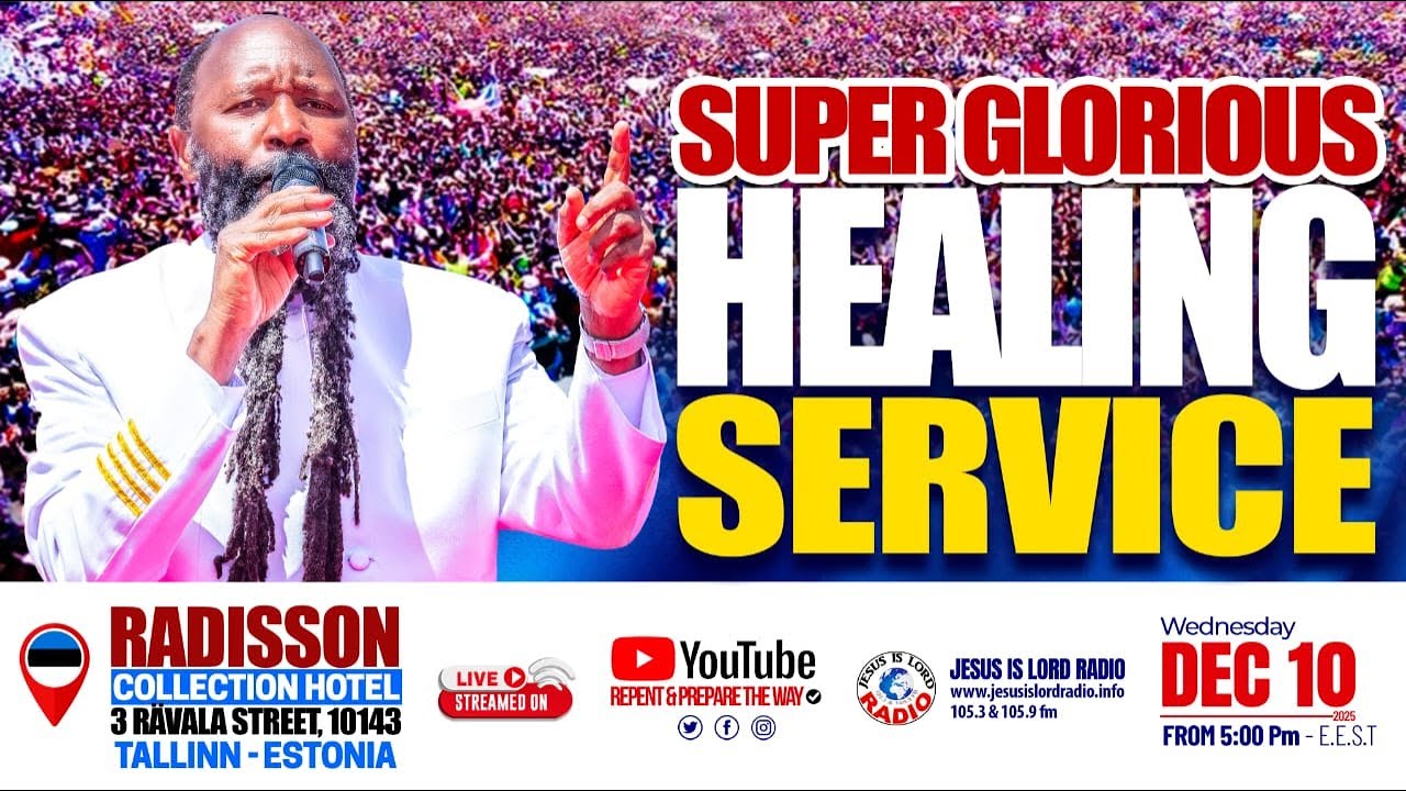 #LIVE | SUPER GLORIOUS HEALING SERVICE IN TALLINN, ESTONIA - DEC 10, 2025