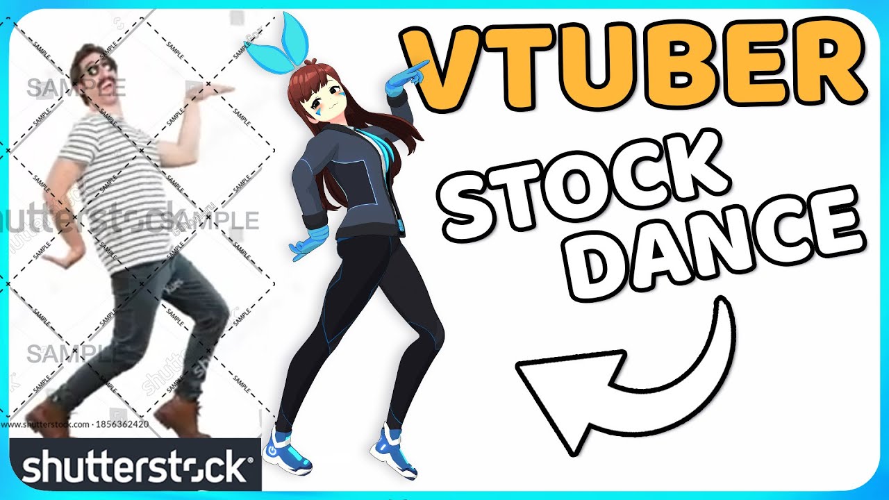 This VTuber Does The Stock Photo Dance | Animated!