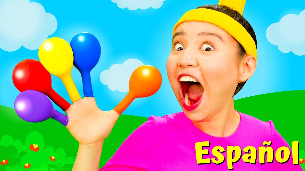 Familia de dedos de globo | Vídeos para niños | Babanana Español