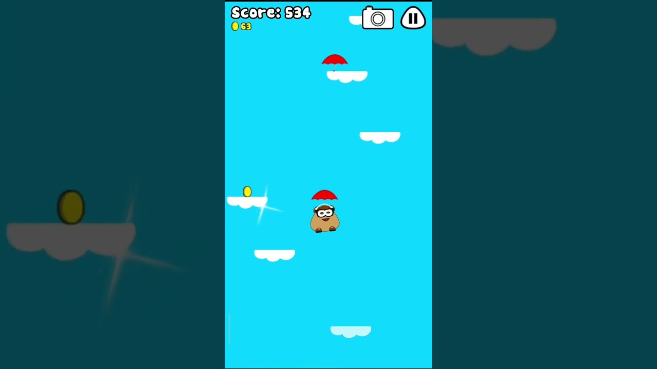 Jump high browny.. Pou ^_^ (Best score)