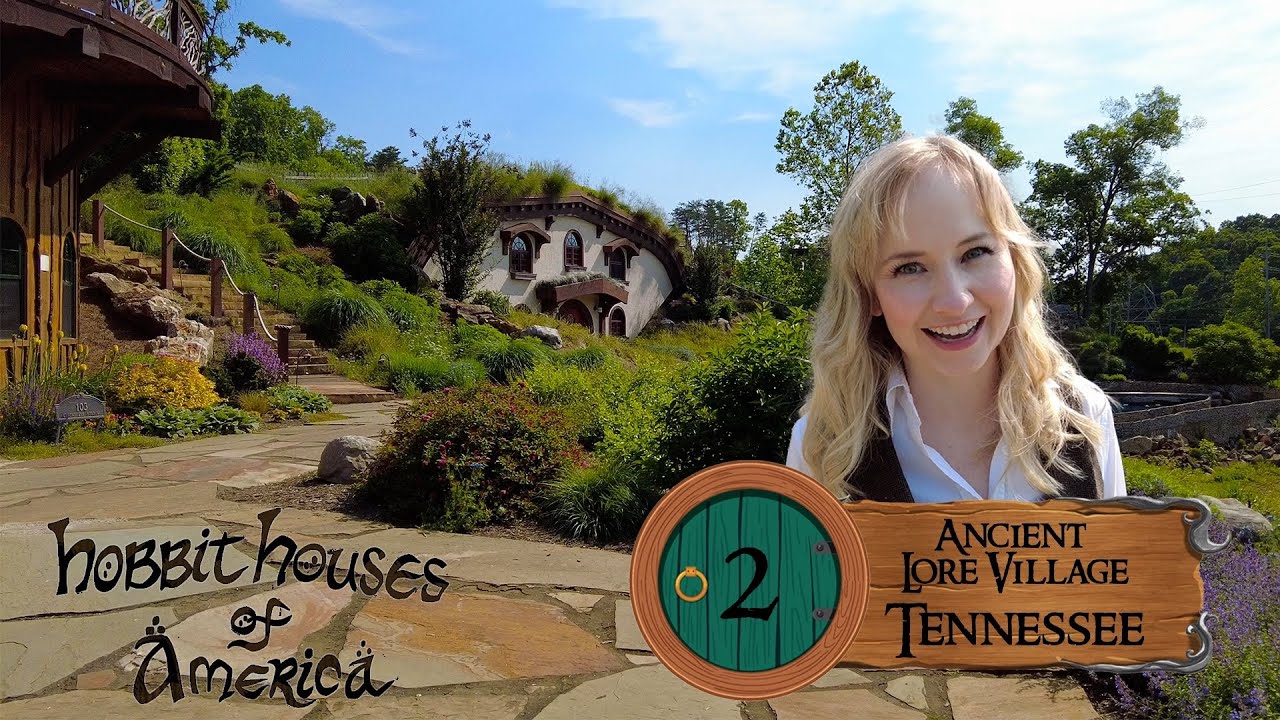 Hobbit Houses of America: Ancient Lore Village - Knoxville, Tennessee