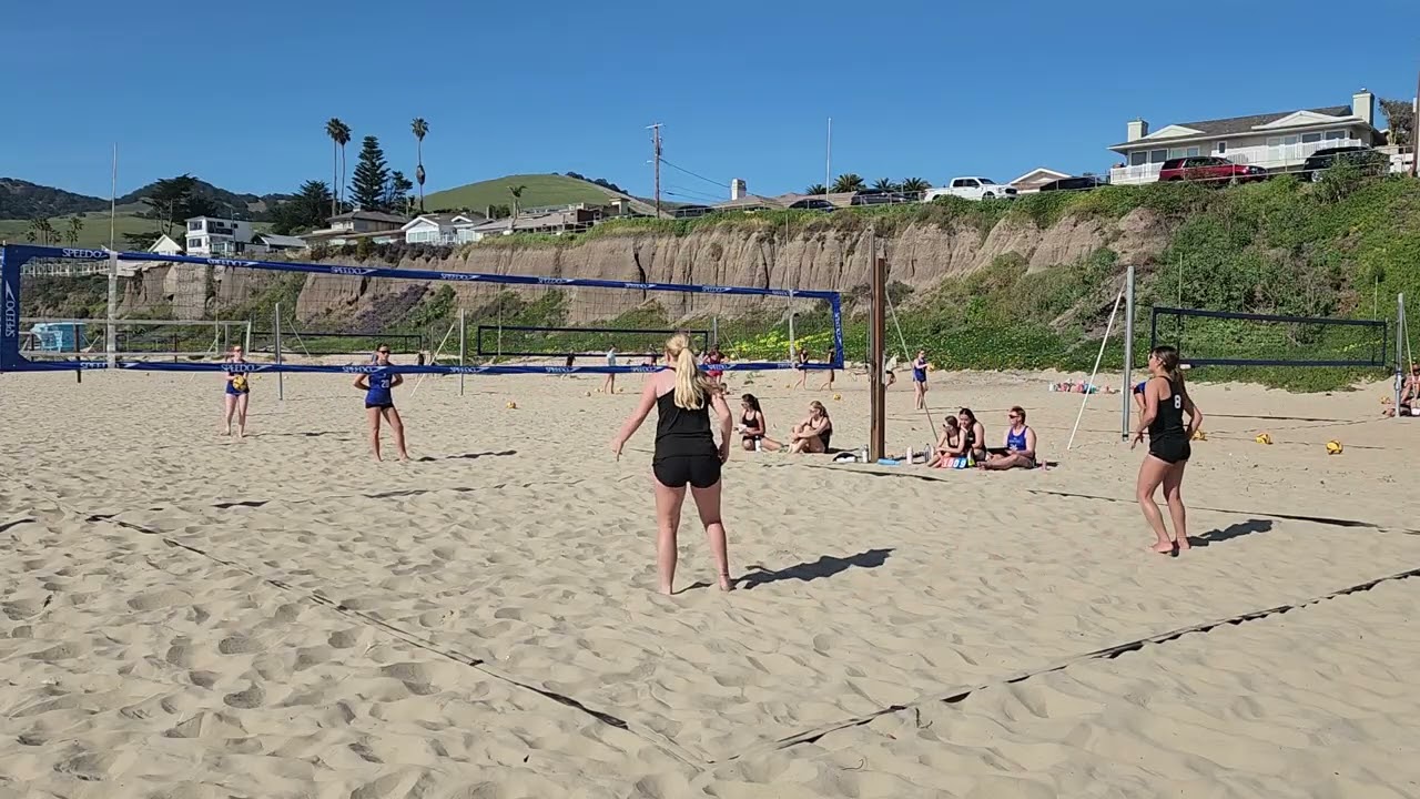 2026 MBHS Girls Beach Volleyball Callie & Sunny vs St Joe Exhibition 1