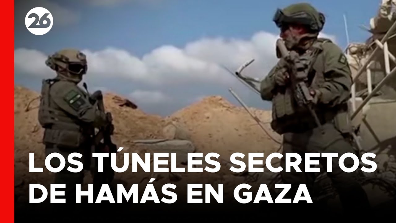 MEDIO ORIENTE | Así son los túneles secretos en Gaza