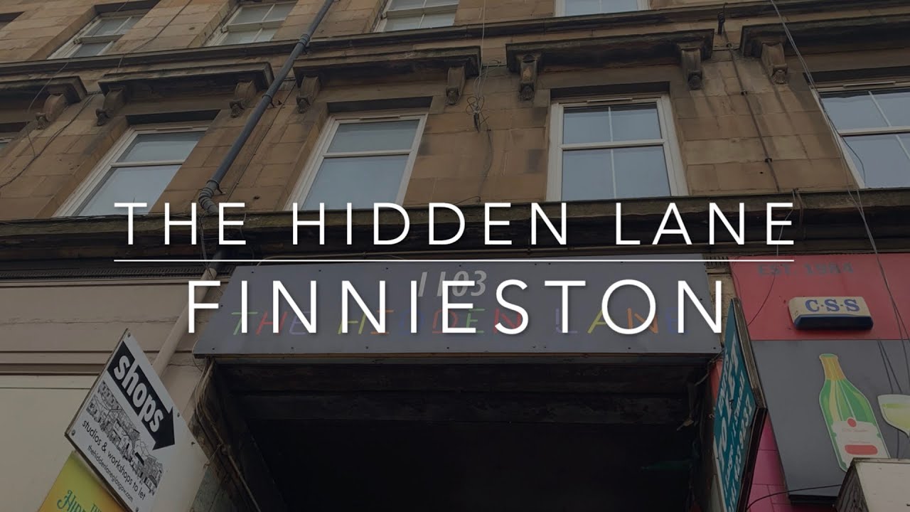 Hidden Lane Argyle Street - Glasgow Finnieston