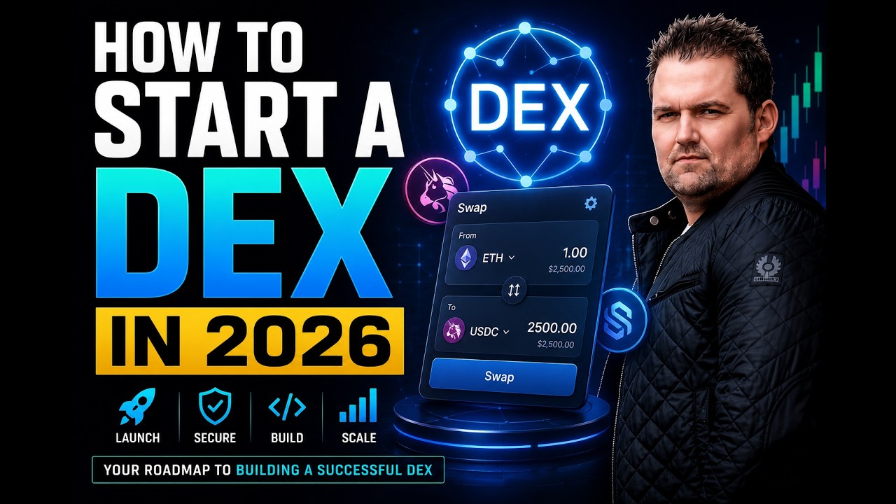 How do you launch a decentralized exchange (DEX) in 2026? | Adam Tracy