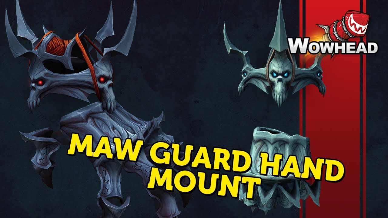 Maw Guard Hand Mount - Chains of Domination
