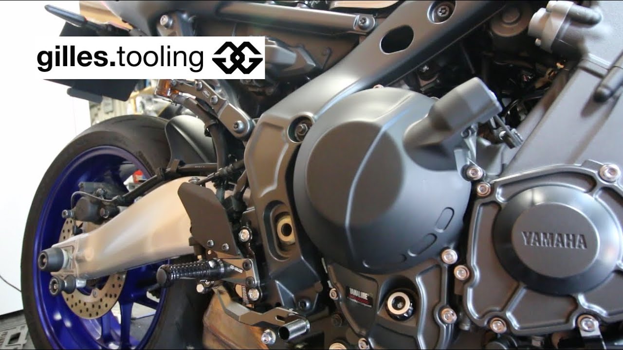 Gilles Rearset Peg Installation & Unboxing Yamaha MT-09 SP Gen 3 XSR 900 - German Precision?