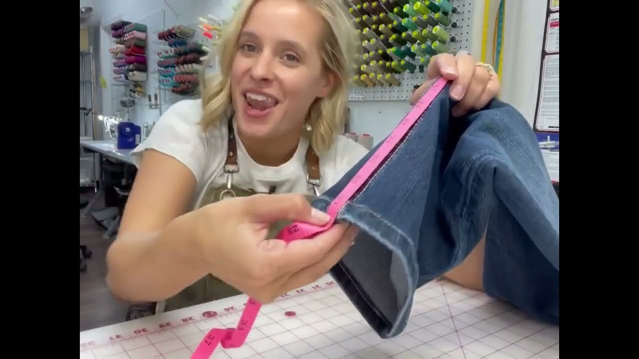 NOT the simplest BUT the BEST Way to Original Hem Jeans (Ep. 12)