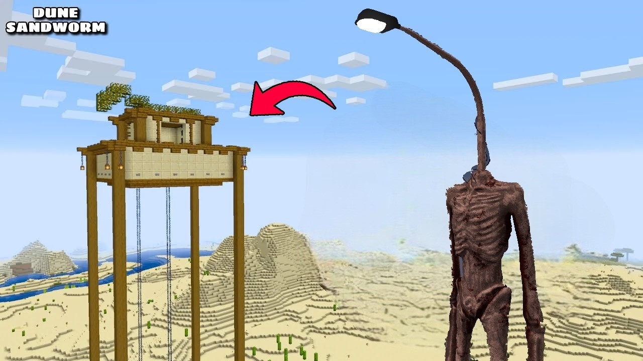 I SURVIVING FROM LIGHT HEAD ARRIVAL 😱 in Minecraft - Gameplay