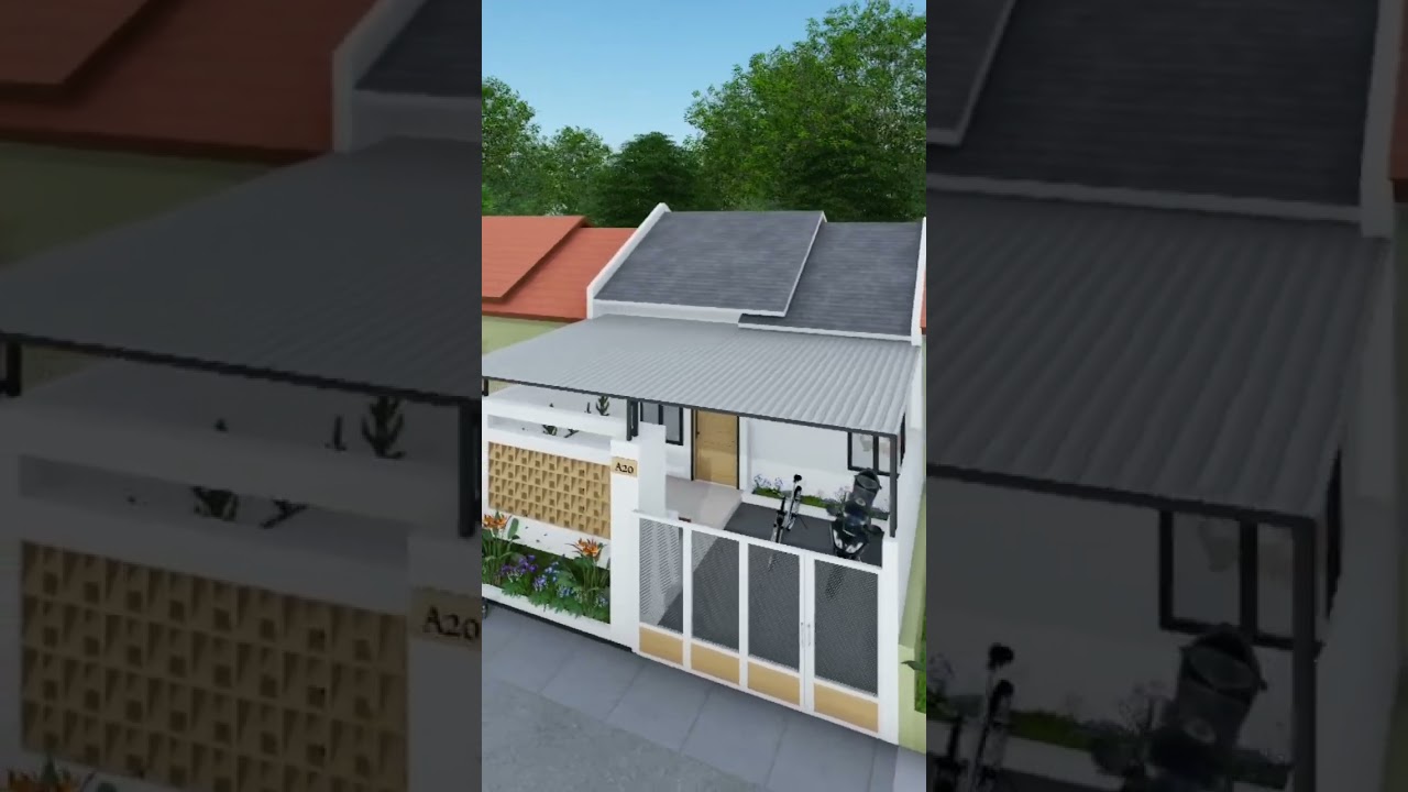RENOVASI RUMAH SUBSIDI MINIMALIS TERBAIK #rumahminimalis #rumahsubsidi #desainrumah #renovasirumah