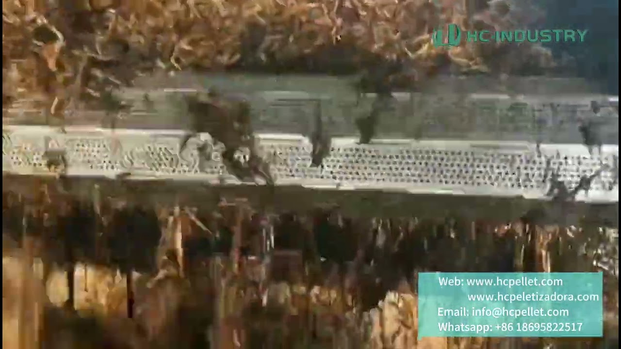 Double-Shaft Biomass Shredder #biomass #shredding #shredder #recycling #woodrecycling