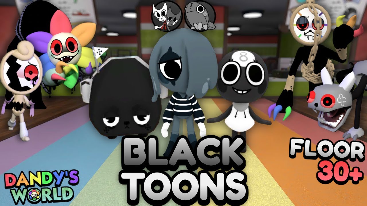 BLACK TOONS ONLY DANDY/DYLE RUN (FLOOR 30+) | Dandy's World