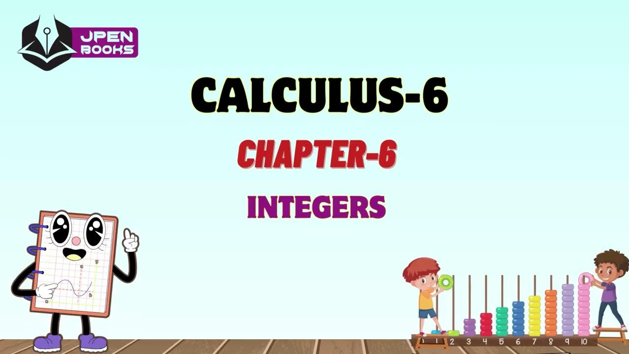 JPEN BOOKS | MATH-6 | CH-6 :  INTEGERS