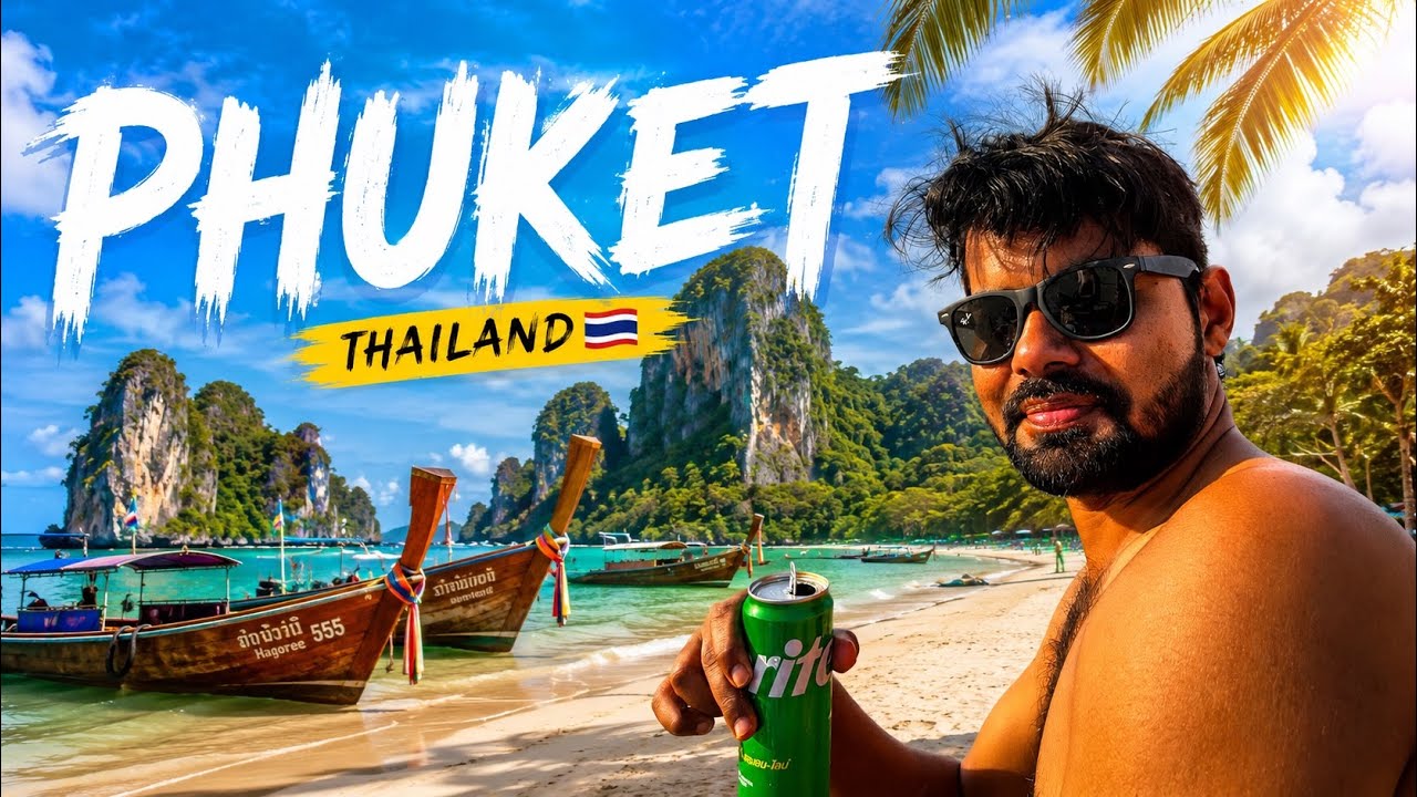 Bangkok to Phuket Journey 🇹🇭 | Thailand Travel Vlog 2026