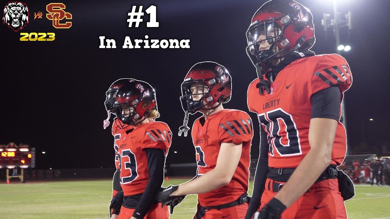 THE NATION'S TOP RANKED TEAM TAKES ON TUCSON'S #1 TEAM!🏈 (Liberty Lions vs Salpointe Lancers)