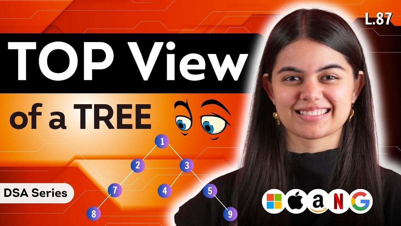 Top View of a Binary Tree | DSA Series : L.87