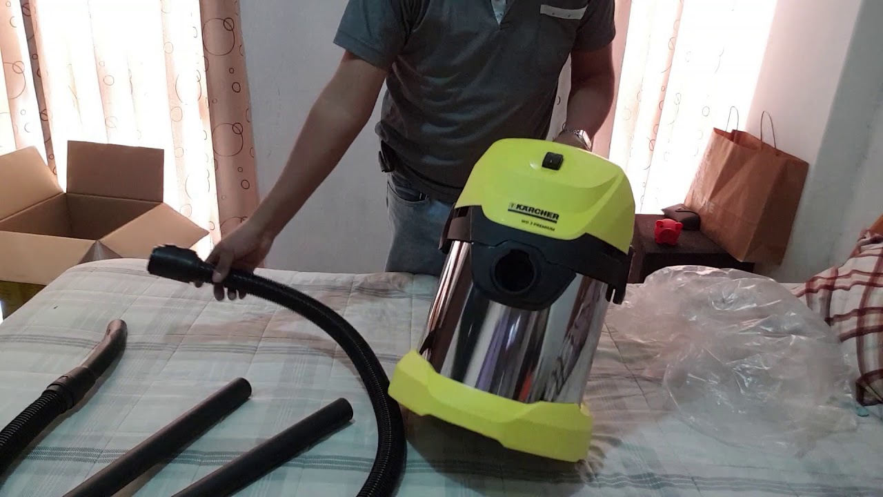 ASPIRADORA KARCHER WD3 PREMIUM - UNBOXING - MEGHA VIDEOS